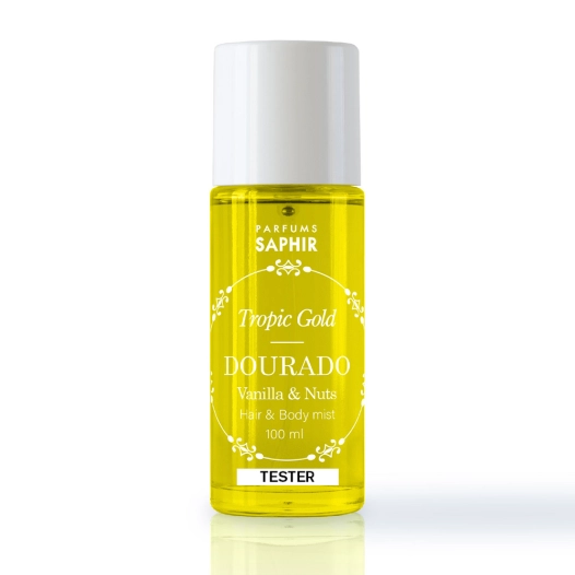 testeur hair&body mist, dourado, vanilla&nuts, 100 ml