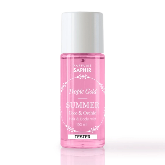 testeur hair&body mist, summer, coco&orchid, 100 ml