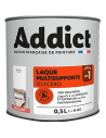 Peinture Laque glycéro brillant 0.5 litre blanc - ADDICT