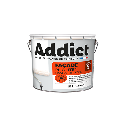 Addict Façade Pliolite Blanche Peinture façade haute adhérence Pliolite - Addict