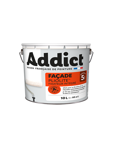 Addict Façade Pliolite Blanche Peinture façade haute adhérence Pliolite - Addict