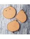 chat dessous de plat liege 15.2x15x1 cm - livwise point virgule
