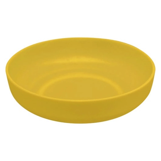 assiette creuse en rpet mimosa yellow ã˜ 18cm h 5cm - livwise point virgule