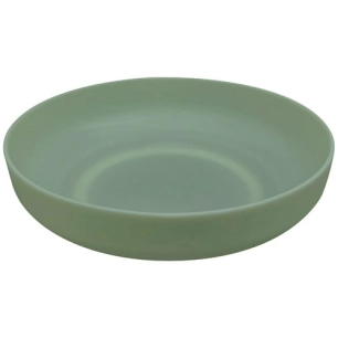 assiette creuse en rpet iceberg green ã˜ 18cm h 5cm - livwise point virgule