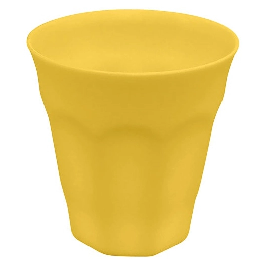 gobelet en rpet mimosa yellow 300ml - livwise point virgule