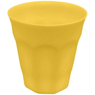gobelet en rpet mimosa yellow 300ml - livwise point virgule