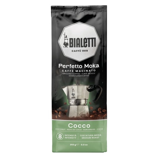 perfetto moka - cocco 250 gr - bialetti france sarl