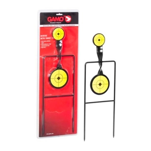 cible en métal rotative avec deux visuels