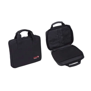 mallette pour pistolet, bade, noire, 26 cm