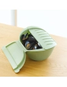 cuiseur vapeur grand modele 2 pers silicone vert - brabantia international bv