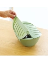cuiseur vapeur grand modele 2 pers silicone vert - brabantia international bv