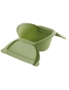 cuiseur vapeur grand modele 4 pers silicone vert - brabantia international bv