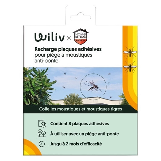 recharge plaque adhã©sive pour piã¨ge wiliv mini x 8 - evergreen garden fertiligene