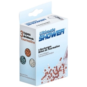 recharge pour pommeau a billes argile active shower lot de 2 - wsab logistique