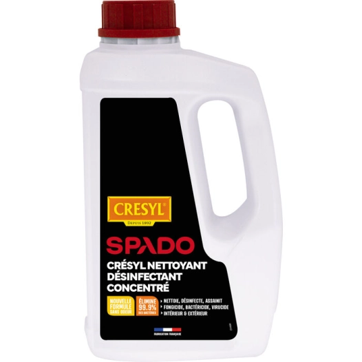 Désinfectant Cresyl Spado 1L Désinfection puissante multi-surfaces - CRESYL