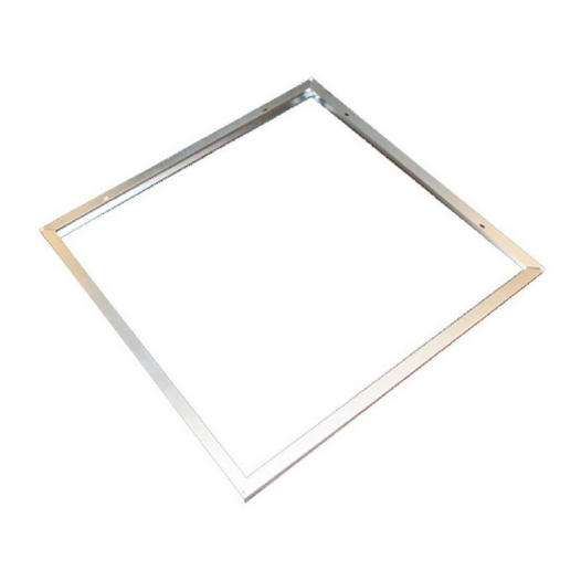 cadre en saillie pour panneau led 30 x 120 cm, type armstrong, blanc