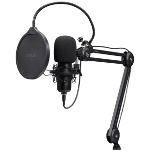 microphone emita ii+ avec bras articule - trust