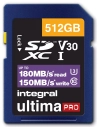 sdxc 512go cl10 180mb/150mb - integral