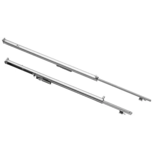 rails telescopiques 1 niveau. - electrolux