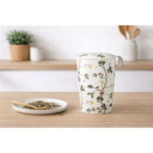 tasse en porcelaine - teaeve merla - brussel steel eigenart