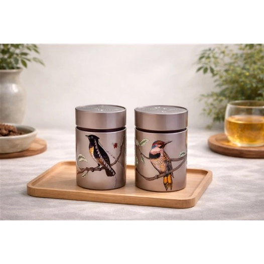 boã®te ã  cafã©/thã© - birds 150g - brussel steel eigenart