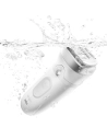epilateur 40 pincettes - 0,5 mm - tãªte large - 40 min - 2 vit. - ã©tanche - smartlight - acc. prã©cision - blanc/argent - proct