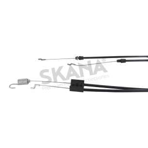 ensemble de 2 câbles frein moteur & traction pour modèle epl424tr origine stiga. -pl