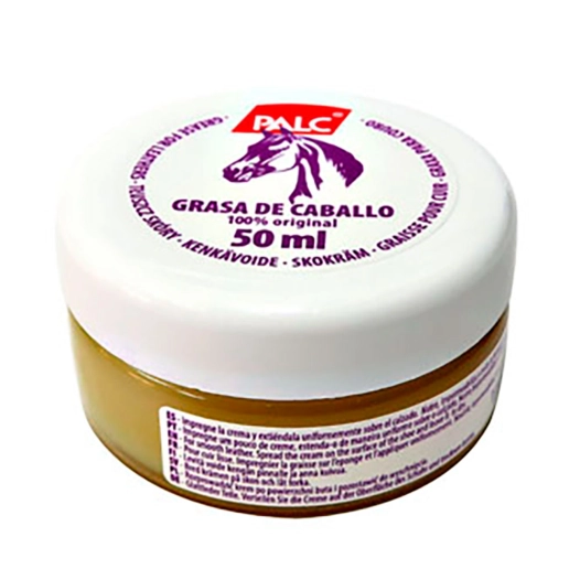 crème à base de graisse de cheval pour chaussures en cuir, 50 ml