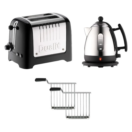 pack lite toaster 26225 + bouilloire 72220 + accessoire sandwich 00510 - nexedis - dualit