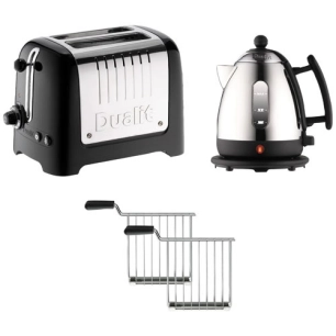 pack lite toaster 26225 + bouilloire 72220 + accessoire sandwich 00510 - nexedis - dualit
