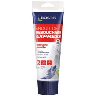 enduit de rebouchage express tube plastique 200 ml - bostik poudres
