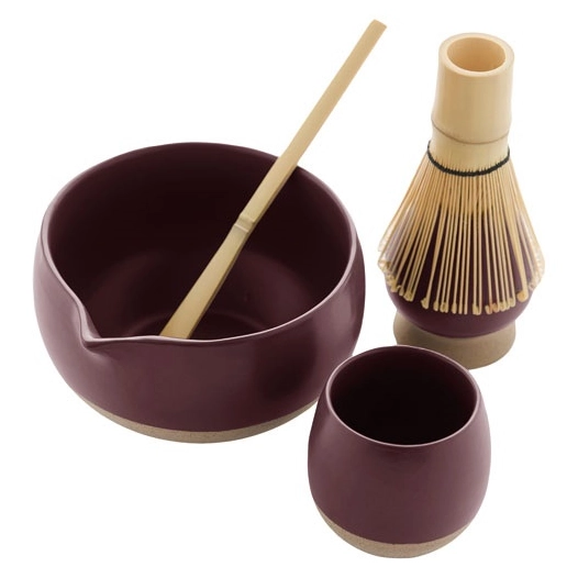 set matcha avec fouet, support, cuillere, bol et tasse - livwise point virgule