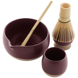 set matcha avec fouet, support, cuillere, bol et tasse - livwise point virgule