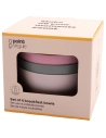 set de 4 bols a cereales en rpet multicolore ã˜ 14cm h 7cm - livwise point virgule