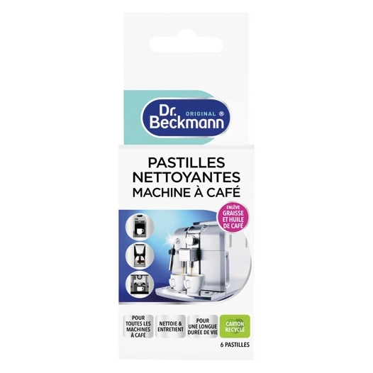 dr. beckmann nettoyant machine ã  cafã© pastille x 6 - dr beckmann group
