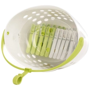 panier 20 pinces ã  linge ergonomiques - laguelle