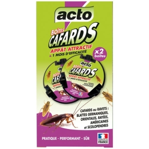 boã®te appã¢t attractif cafards et blattes lot de 2 - sojam