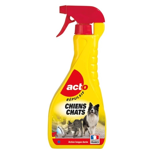 rã©pulsif retro chiens chats pulvã©risateur 600 ml - sojam