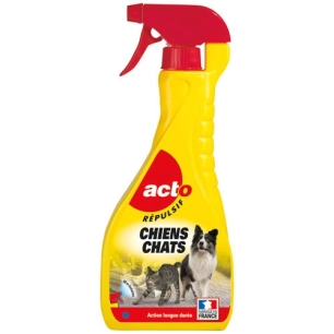 rã©pulsif retro chiens chats pulvã©risateur 600 ml - sojam