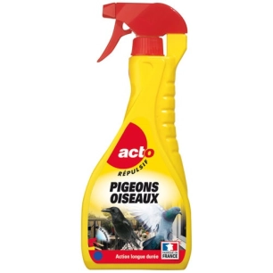 rã©pulsif pigeons et oiseaux spray 750 ml - sojam