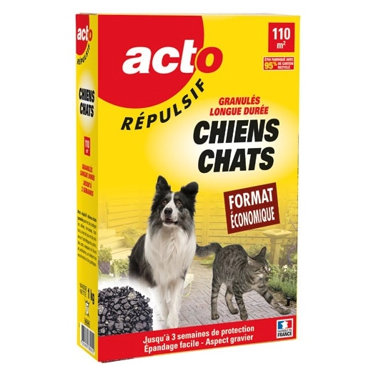 rã©pulsif granulã©s chiens chats 1 kg - sojam