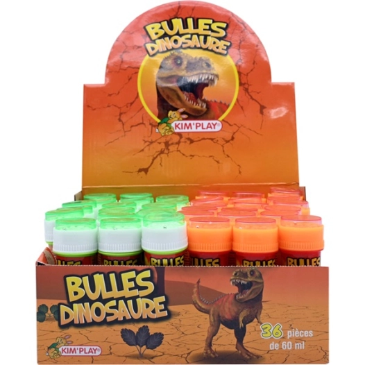 bulle savon 60 ml dino prã©sentoir de 36 - wdk groupe partner