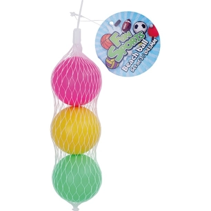 set 3 balles beach ball - wdk groupe partner