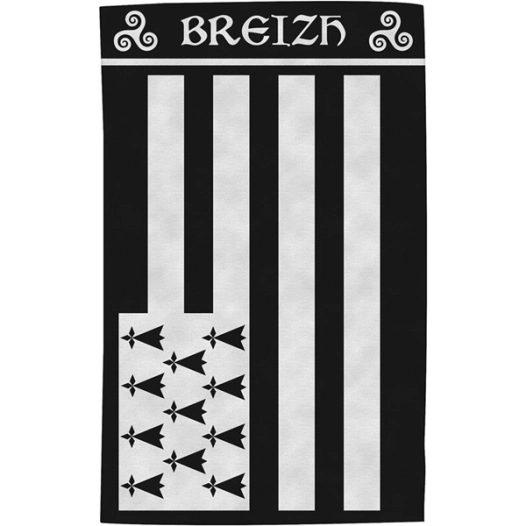drap plage 90 x 160 cm bretagne - wdk groupe partner