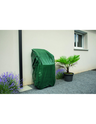 Housse fauteuil Jardin HOUFAU Protection Imperméable UV Intempéries - Cap Vert