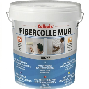 fibercolle mur cx-77 colle revêtements muraux colbaix 15l fibercolle mur cx-77 colle revêtements muraux colbaix 15l - rualaix