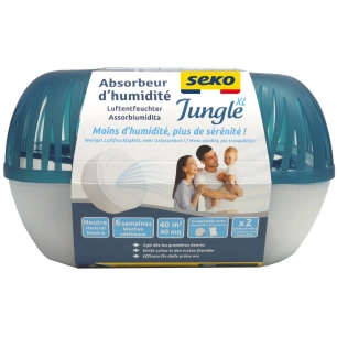 absorbeur d'humidité xl jungle + 2 galets de 450 g parfum neutre absorbeur d'humidité xl jungle + 2 galets de 450 g parfum neutr