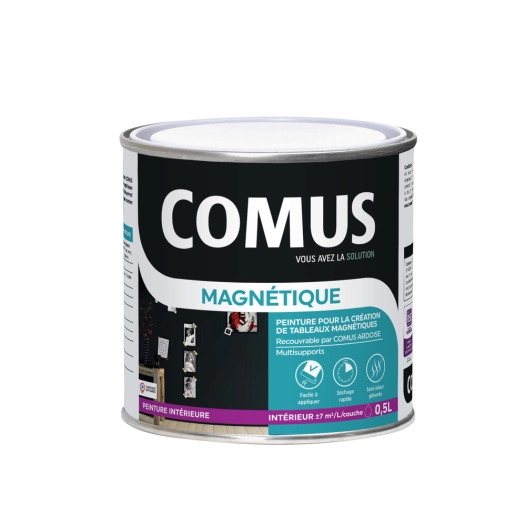 peinture magnétique noire peinture magnétique noire - comus