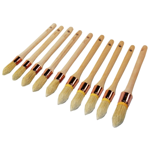 lot 10 brosses à rechampir lot 10 brosses à rechampir - roulor