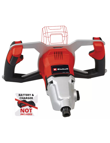 Mélangeur Sans Fil Einhell RP-MX 18-2 Li BL Mélangeur sans fil puissant 18V brushless - EINHELL FRANCE